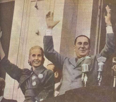 EVA Y JUAN DOMINGO PERON