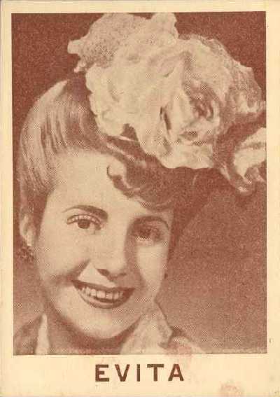 POSTAL DE EVA PERON